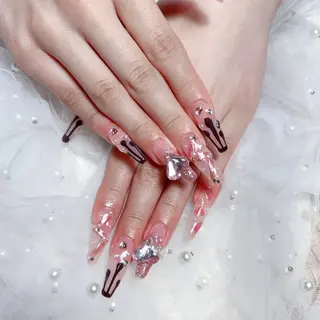 ネイル M🌷nail 長さだし専門店のネイルデザイン