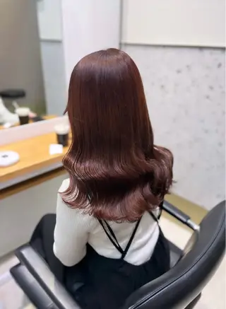ミディアム カラー ヘアアレンジ 完全💗マンツーマン marinのヘアスタイル