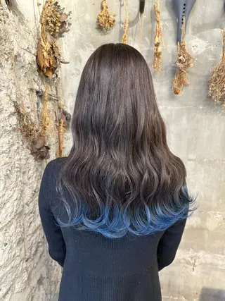 ロング カラー 竹内 麻乃のヘアスタイル