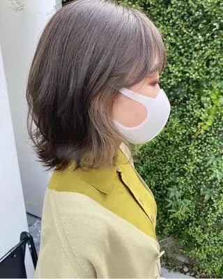 ミディアム カラー 柔らかいcolor 🌿harukaのヘアスタイル