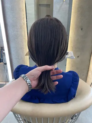 ミディアム 似合わせボブ🌟 艶髪特化💗村松優斗のヘアスタイル