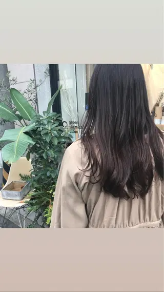 ロング 艶髪color💎髪 質改善ストレート大吉のヘアスタイル