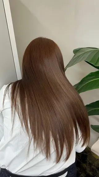 ロング カラー ミディアムレイヤー/ 艶カラー🎀 emiのヘアスタイル