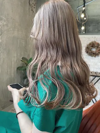 ロング カラー risako🇰🇷 韓国ヘア/レイヤーのヘアスタイル