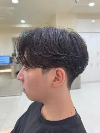ショート パーマ メンズ 横浜/レイヤー/ カネコのヘアスタイル
