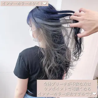 セミロング カラー 🏆ウルフ/レイヤー 指名No.1山口圭佑のヘアスタイル