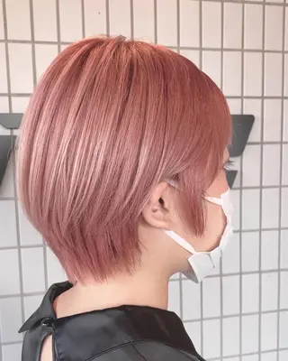 ショート タカツド ユウキのヘアスタイル