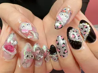 ネイル アイアムアイ 大村磨衣のネイルデザイン