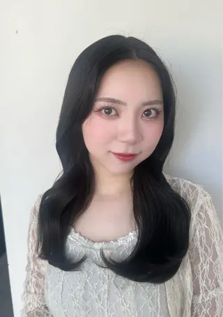 ロング 艶カラー/マツエク /似合わせ🤍ななえのマツエク・マツパデザイン