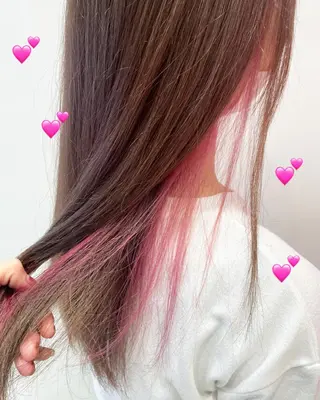 ロング カラー ヘアアレンジ 新宿駅近♡個室 ♡関口三都季🌜のヘアスタイル