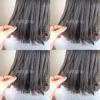 ショート カラー ヘアアレンジ 烏丸韓国ヘア🇰🇷 ayaka🎀のヘアスタイル