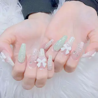ネイル ANH ゴテゴテネイルのネイルデザイン