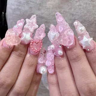 ネイル 🎶個性派ネイル💅 /Komachi❤️のネイルデザイン