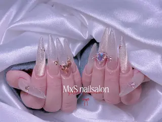 ネイル MxS Nail(長さだし/フィルイン/マグネット/韓国ネイル/ワンホンネイル/ワンカラー)所属・MxS リィリィのネイルデザイン