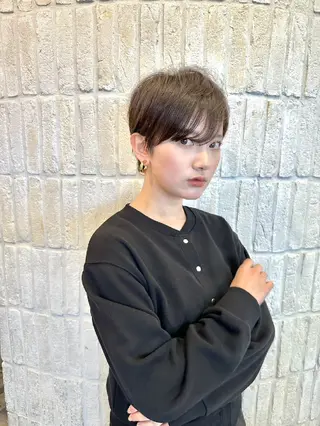 ショート 増田 耀のヘアスタイル