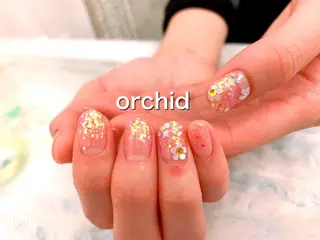 ネイル orchid ♡オーキッドのネイルデザイン