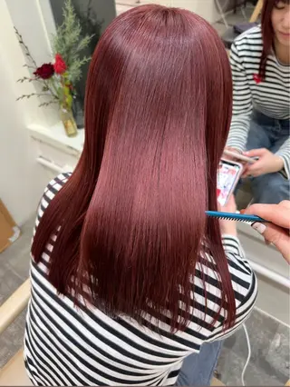 カラー MION✂️ 似合わせカットのヘアスタイル