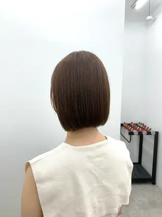 ショート カラー 本格ヘッドスパ🌿 ×ヘア 佐藤のヘアスタイル