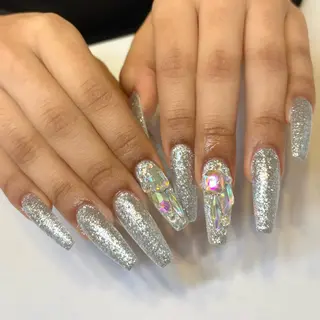 ネイル ️🩵Merci Miyu 南堀江️のネイルデザイン