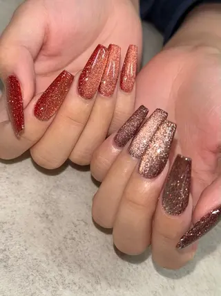 ネイル ネイルルーム チャームのネイルデザイン