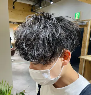 パーマ メンズ トレンドパーマ‼️ NAOKI💥のヘアスタイル