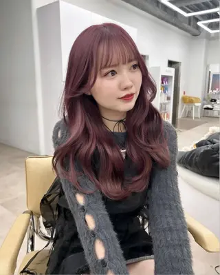 セミロング レイヤーカット 特化美容師のヘアスタイル