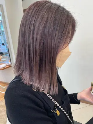 ミディアム カラー ♡kyoka /  uyu♡のヘアスタイル