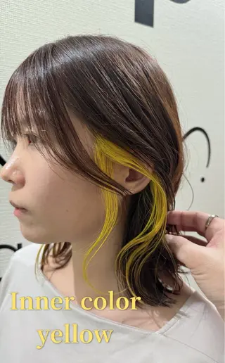 ミディアム お悩み改善 美容師✂鷲田竜也のヘアスタイル