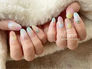 ネイル フルリール 【プライベートサロンのネイルデザイン