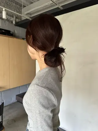 ロング カラー natsumi zenshoのヘアスタイル