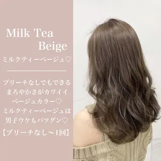 ミディアム カラー ヘアアレンジ 🪞［公式］ UNITED横浜🪞のヘアスタイル