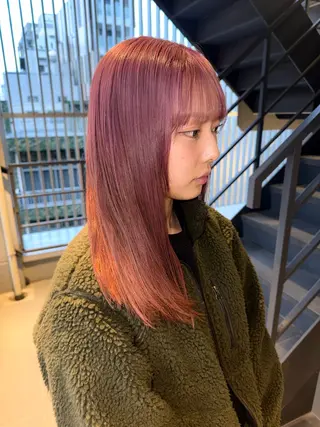 カラー benji あい★+ﾟのヘアスタイル