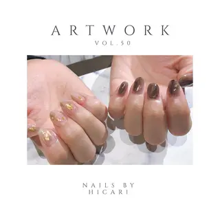 ショート カラー キッズ ネイル マツエク・マツパ illum hicariのネイルデザイン