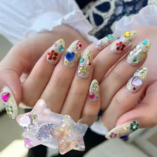 ネイル 阿部 ほのかのネイルデザイン