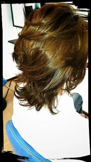 ミディアム カラー メンズ tirol （チロル）のヘアスタイル