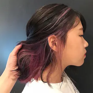 カラー salon work  station所属・ナチュラル/海外風 🦋mizuki🦋のヘアスタイル