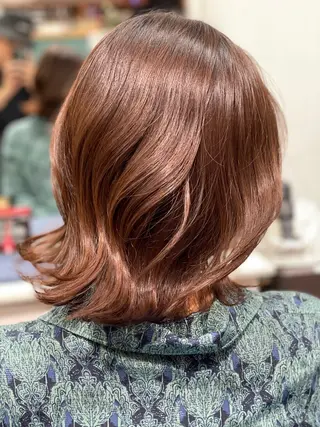 ミディアム カラー Snaly カラー特化ページのヘアスタイル