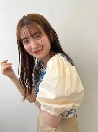 ロング sakura🌸 レイヤー/韓国ヘアのヘアスタイル