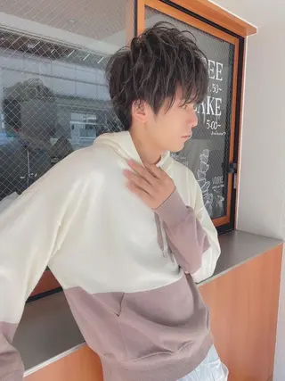 メンズ 【メンズ】 shelterのヘアスタイル