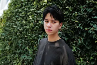 ショート パーマ メンズ men'ssalon Loui(ルイ)烏丸のヘアスタイル