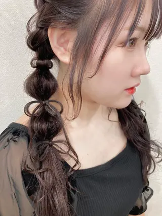 ロング ヘアアレンジ ☁️hinako☁️ 1HAVANAのヘアスタイル