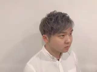 ショート カラー ヘアアレンジ メンズ ちこ .のヘアスタイル