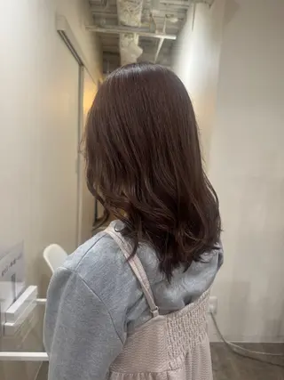 ミディアム カラー 22日空き◎艶髪 misatoのヘアスタイル