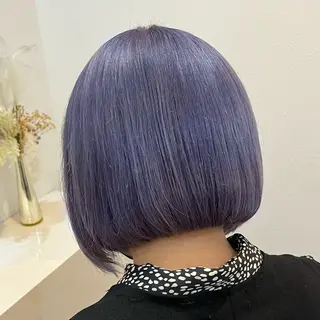 ショート カラー 🦋Yui🦋透明感 /ベージュ/Wカラーのヘアスタイル