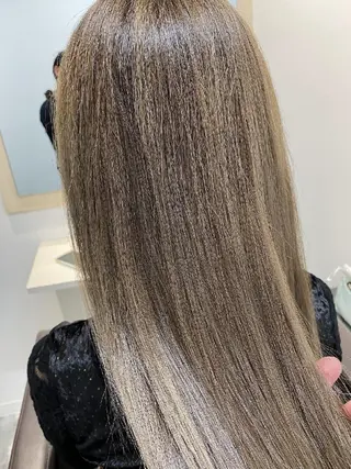 ロング カラー デジタルパーマ💫/ 似合わせカット✂️のヘアスタイル