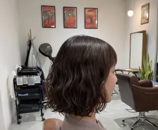 ミディアム 増田 夏季のヘアスタイル