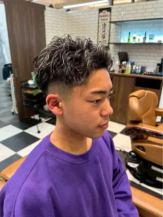 パーマ メンズ Shouki .222のヘアスタイル