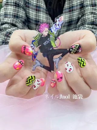 ショート ネイルJaol 池袋のネイルデザイン
