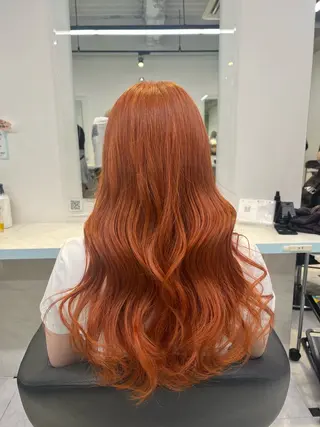 ロング カラー ブリーチカラー 🩵MIZUKIのヘアスタイル
