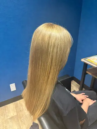 ロング カラー 四役 蒼海のヘアスタイル